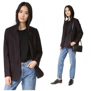 M.i.h. Jeans Jackson Blazer - Navy Wool Striped Blazer - Prep Menswear Anthro